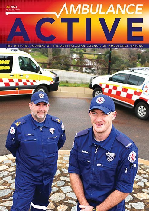 Ambulance Active Autumn 2024 Cover